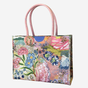 Bags: Boxy Tote - Meadow