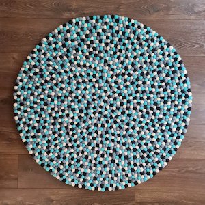 Nursery And Home: Castlepoint Felt Ball Rug