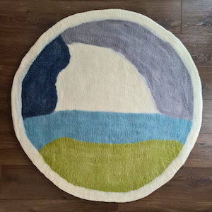 Land & Sky Felt Wool Rug