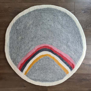 Nursery And Home: Rainbow Felt Rug