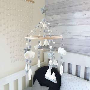 Woodland Mobiles: Silver Lining Woodland Mobile