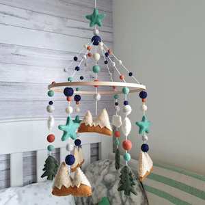 Autumn Forest Woodland Mobile