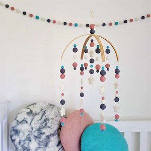 Arch Mobiles: Touch of Blue Baby Mobile