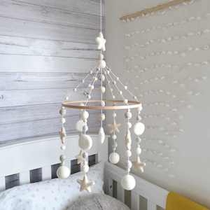 Contemporary Mobiles: Hush Baby Contemporary Mobile