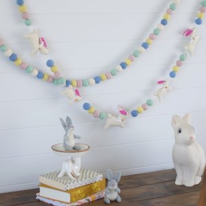 Bunny Felt Garlands