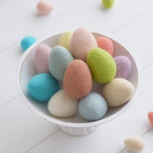 Easter: Felt Easter Eggs - Set of 12