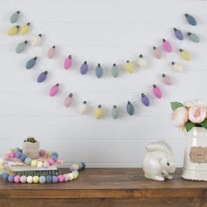 Garlands: Madeira Lights Felt Garland