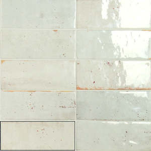 Size 52x161: Tennesse White Gloss Wall - SQM - Made in Italy