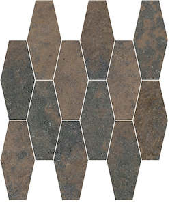 REEF CORTEN MOSAIC HONED 30X36.3 – SHEET