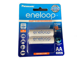 2X 2000mA AA Rechargeable Batteries for Socket Mobile S700 Scanner