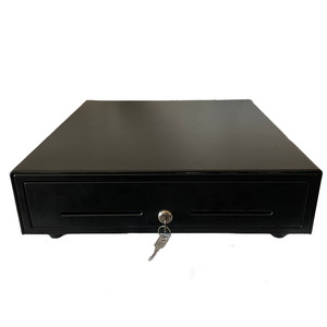 Bustle Pos Hardware: 410mm Wide Cash Draw - Metal Heavy Duty with 4 note sections EC410