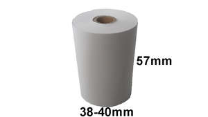 57x38mm NZ Eftpos Thermal Paper Rolls - 50 rolls of 57mm x 38mm