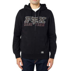 Merchandise: FOX RACE TEAM SHERPA ZIP HOOD [BLACK/BLACK]