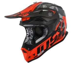 Just1: JUST1 J32 Swat Camo Orange Youth Helmet