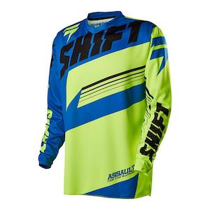 Shift: SHIFT ASSAULT JERSEY [YELLOW/BLUE] XXL