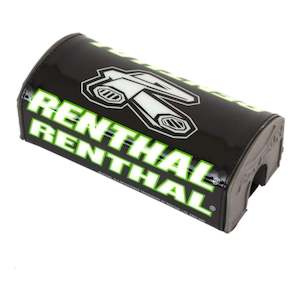 Bar Pads: Renthal Handlebar Pad Fatbar Pad - Black / Green / White