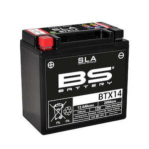 Batteries And Chargers: BS BATTERY BTX14 SLA (YTX14-BS)