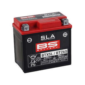 Batteries And Chargers: BS BATTERY BTX5L / BTZ6S SLA (YTX5L-BS / YTZ6S-BS)