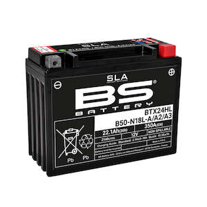 Batteries And Chargers: BS BATTERY BTX24HL / B50-N18L-A/A2/A3 SLA (YTX24HL-BS)