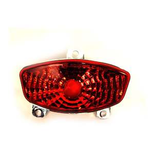 WHITES TAIL LIGHT HYOSUNG GT250/650/R Carb 04-09 LED REDlens