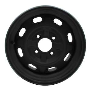 Wheels Rims: Whites ATV/UTV Steel Rim 14x8 CF-Moto Rear 4/110 +46.5 - Black