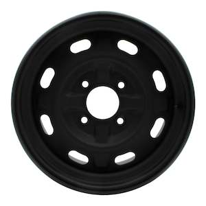 Wheels Rims: Whites ATV/UTV Steel Rim 14x7 CF-Moto Front 4/110 +46.5 - Black