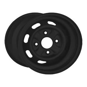 Whites ATV/UTV Steel Rim 12x7.5 Honda Rear 4/110 -21 - Black