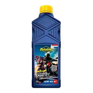 Cleaners Oils: Putoline Sport 4R Engine Oil - 10W40