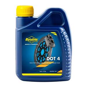 Cleaners Oils: Putoline Brake Fluid DOT 4
