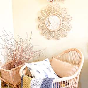 Home Decor: Canna Flower Mirror