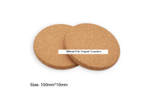 Products: Round Cork Coaster Inserts 100mm TW-PK506-D10