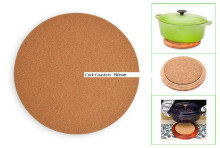 Products: Round Cork Coaster Inserts 190mm TW-PK506-D19
