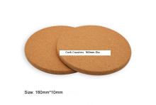 Products: Round Cork Coasters 160mm TW-PK506D16