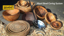 Products: The Woodcut Tools Max4 Bowl Coring System. BSM4