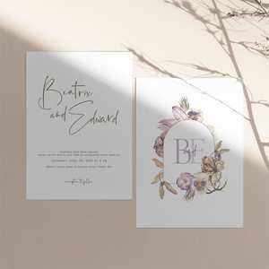 Beatrix Wedding Invitations: Beatrix - Wedding Invitation