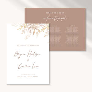 Carmen Wedding Invitations: Carmen - Wedding Signage Package