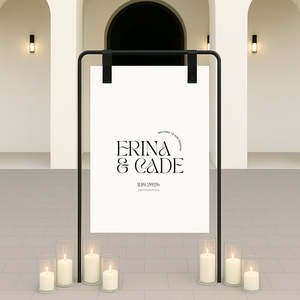 All: Erina - Wedding Welcome Sign