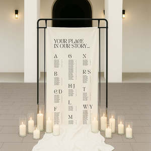 All: Erina - Linen Seating Chart