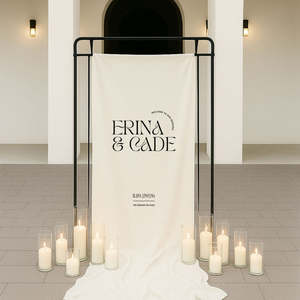 All: Erina - Linen Welcome Sign