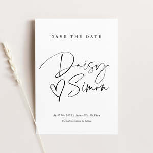 Daisy Wedding Invitations: Daisy - Save the Dates