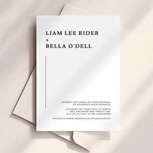 Bella Wedding Invitations: Bella - Wedding Invitation