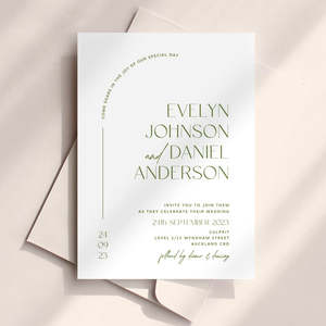 Evelyn Wedding Invitations: Evelyn - Wedding Invitation