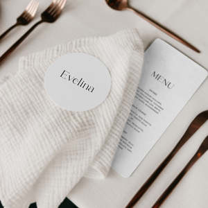 Cleo - Menu and Place Card