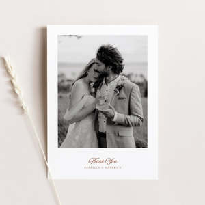Classic Wedding Invitations Stationery: Arabella - Thank You Cards