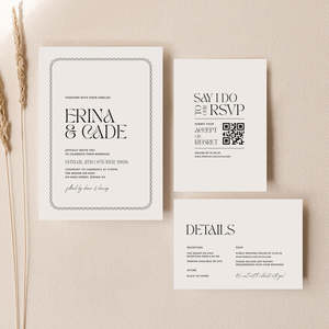Erina - Wedding Invitation Suite