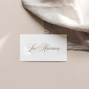 Romantic Wedding Invitations: Evora - Place Cards