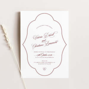 Victoria - Wedding Invitation