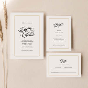 Estelle - Wedding Invitation Suite