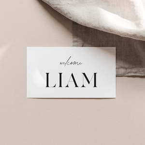 Wedding Place Cards: Bold Wedding Place Cards