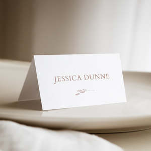 Wedding Place Cards: Boho Wedding Name Card Template